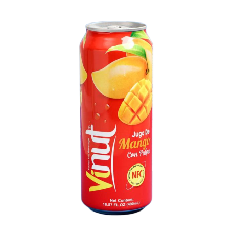 Напиток Vinut Mango w/ Pulp Манго с мякотью (55% сок) 490мл (24шт в уп)