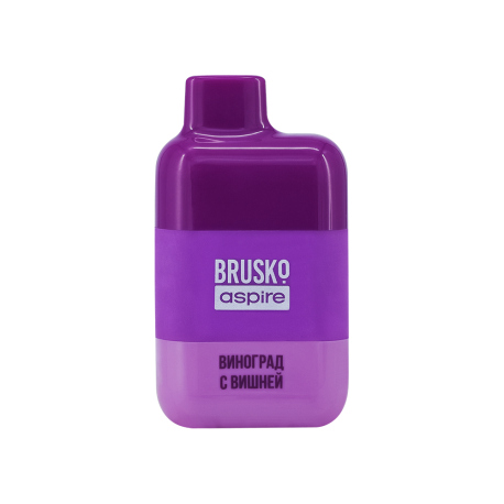 Одноразовая ЭС BRUSKO LONGPARTY 9000 тяг - Виноград с вишней 20мг/см3 9 мл (м)