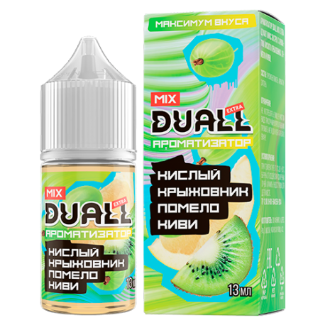 Ароматизатор DUALL - Кислый крыжовник помело киви 13 мл  НОВИНКА 05.2026
