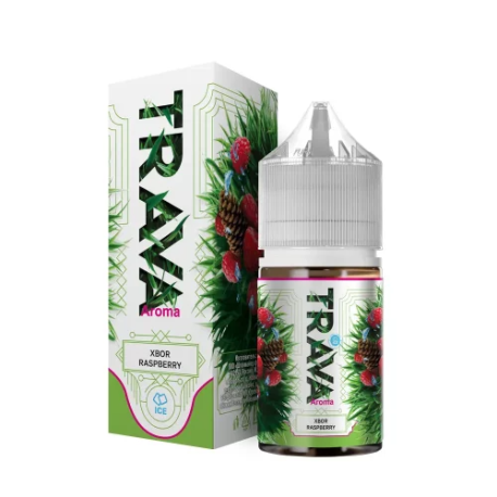Ароматизатор TRAVA - XBOR RASPBERRY (хвоя / малина) 15 мл   НОВИНКА 09 2025