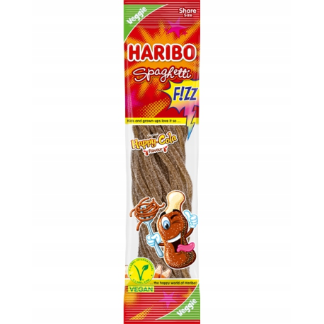 Мармелад Haribo Spaghetti Sour Cola 200г (15шт в уп) 
