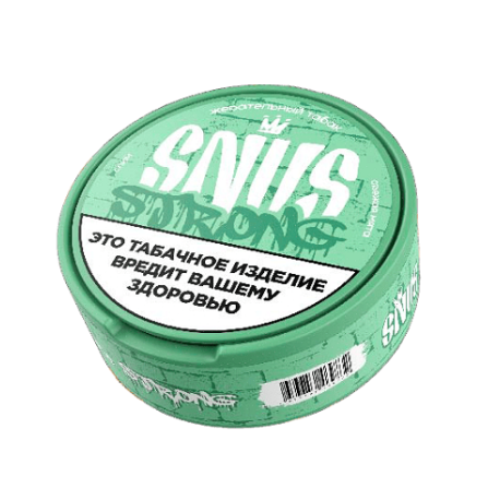 Жевательный табак SNVS - Свежая мята STRONG СЛИМ