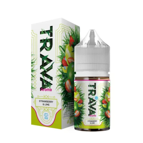 Ароматизатор TRAVA - STRAWBERRY & LIME (клубника / лайм) 15 мл   НОВИНКА 09 2025