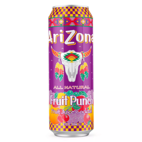 Arizona Fruit Punch - Фруктовый пунш 650мл (24шт в уп) 