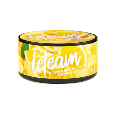 Бестабачная смесь для кальяна Летим Медиум - Лимонный Джелато 25 гр МАРКИРОВКА