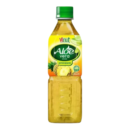 Напиток Vinut Aloe Vera Pineapple (Ананас с мякотью Алоэ Вера) 500мл ПЭТ (24шт в уп)