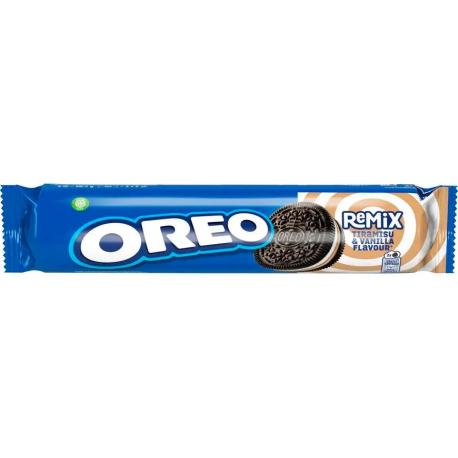 Печенье Oreo Remix Тирамису и Ваниль 157г (16шт в уп) Германия