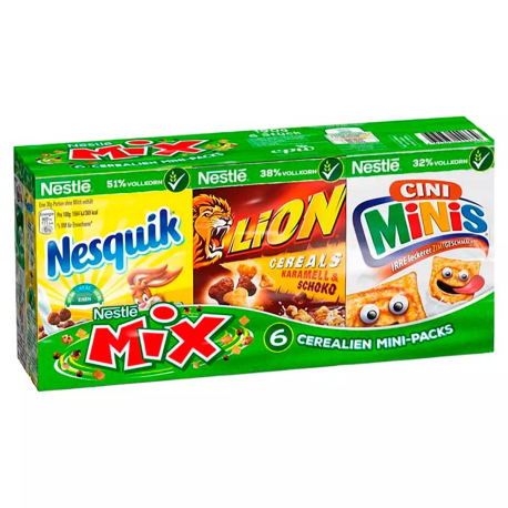  Готовый завтрак Nestle Мини Микс 200гр (12шт в уп) ГЕРМАНИЯ