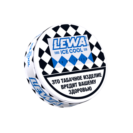 Жевательный табак LEWA TBT Turbo Slim (10 г) - Ice cool
