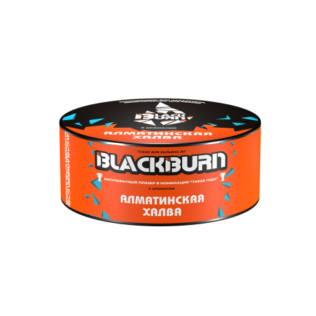 Табак для кальяна Burn BLACK - Алматинская халва  25гр 