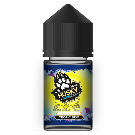 Ароматизатор HUSKY - Tropic Dew (Ледяная пина колада) 14 мл   НОВИНКА 09 2025