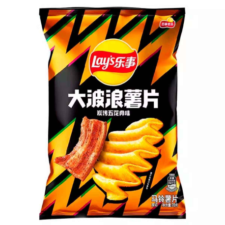 Чипсы Lay's Big Wave grilled pork 40гр