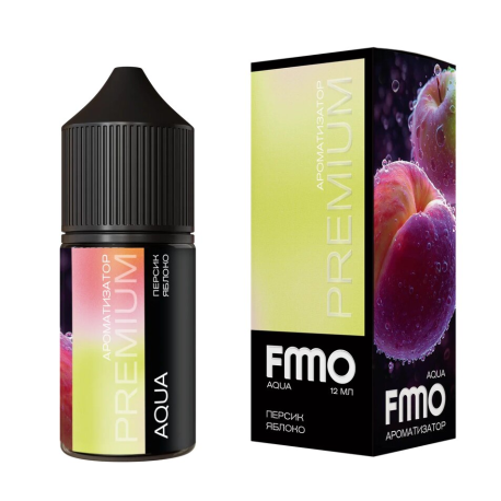 Ароматизатор FMO AQUA - ЯБЛОКО-ПЕРСИК
