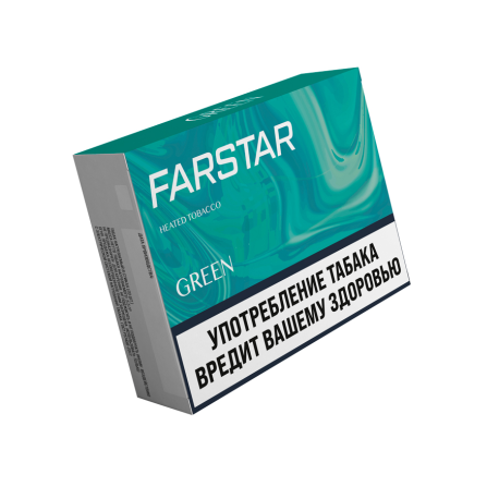 Стики FARSTAR - Green (Бархатистый вкус табака с ментолом) НОВИНКА 06 2025
