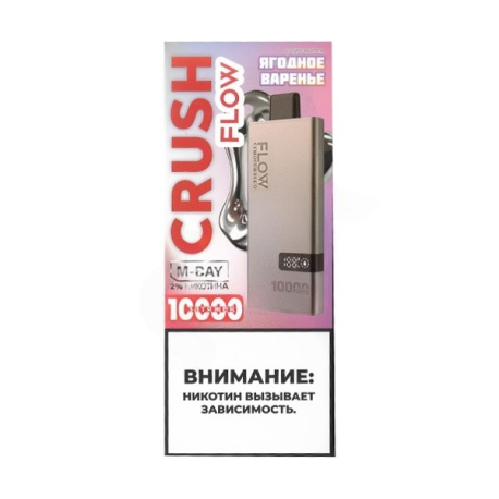 Одноразовая ЭС FLOW M-BAY 10 000 - Ягодное Варенье (м)   НОВИНКА 09 2025