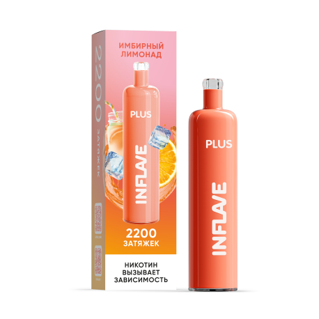 Одноразовая ЭС INFLAVE PLUS - Имбирный лимонад (м)