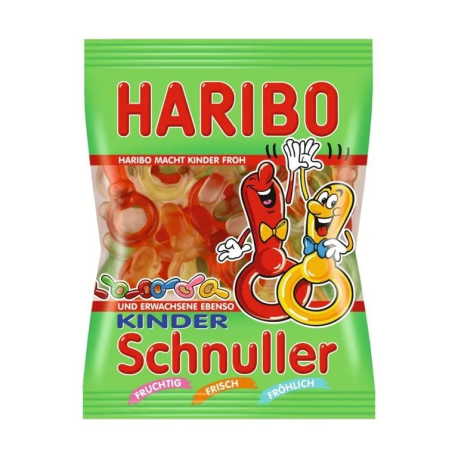 Мармелад Haribo Kinder Schnuller (Соски-пустышки) 175гр (18шт в уп) 