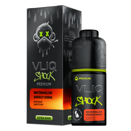 Ароматизатор forVLIQ Shock PREMIUM - Арбузный энергетик 12мл    НОВИНКА 04 2026