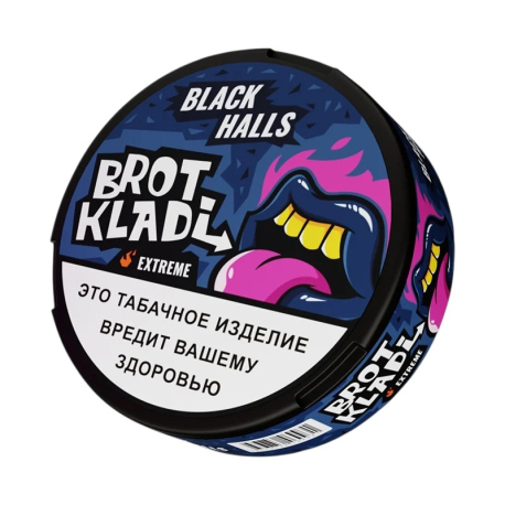 Жевательный табак BROTKLADI - Black Halls / Extreme
