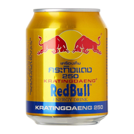 Энергетический напиток Redbull Krating daeng 250мл (24шт в уп) Вьетнам