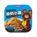 Лапша Wang Zi Feng Fan Саморазогревающаяся со вкусом cтейка с черным перцем 268 гр (24 шт. в упаковке)