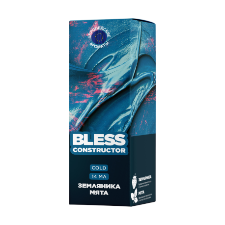 Ароматизатор BLESS COLD - Земляника Мята 14 мл     НОВИНКА 08 2026