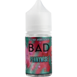 Ароматизатор для вейпа Bad Drip Pennywise с ароматом жвачки с клубникой и арбузом 15 мл