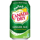 Газированный напиток CANADA DRY Ginger Ale 355 мл (12 шт. в упаковке)