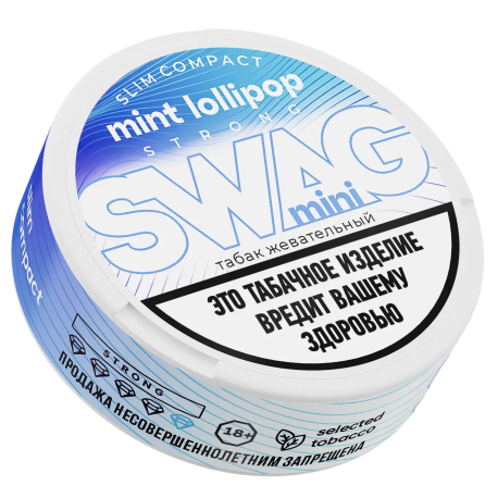 Жевательный табак SWAG MINI Мятный леденец 5 гр