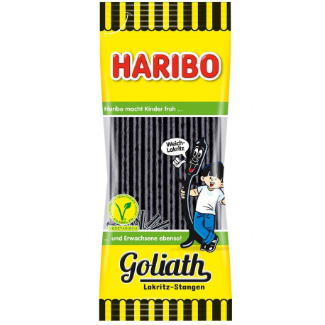 Мармелад Haribo Goliath Lakritz-Stangen 125гр (30шт в уп) 