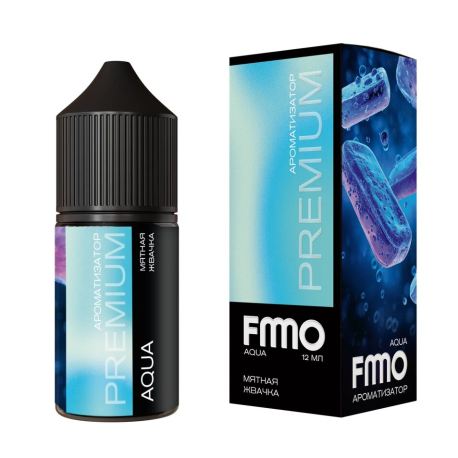 Ароматизатор FMO AQUA - МЯТНАЯ ЖВАЧКА