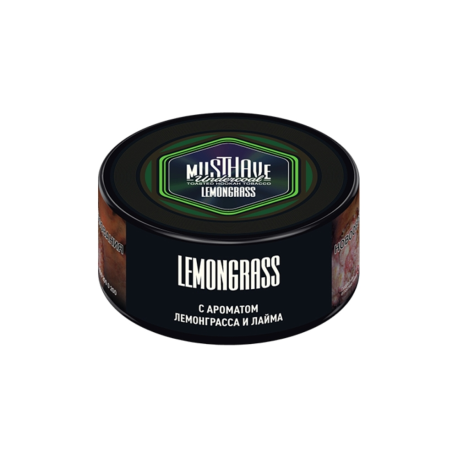 Табак Must Have Lemongrass 25 гр (Лемонграсс и Лайм)   НОВИНКА 03 2026