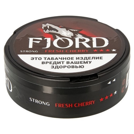 Жевательный табак FJORD ULTRA - FRESH CHERRY Nicton  НОВИНКА 10 2024