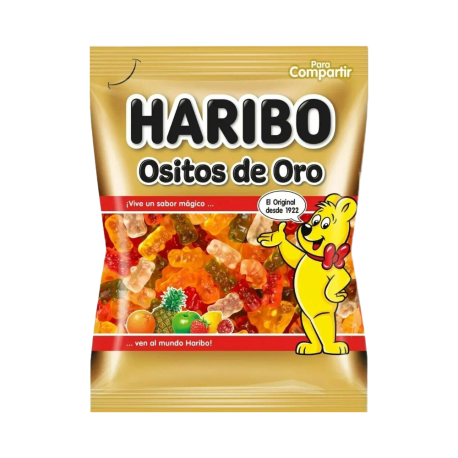 Мармелад Haribo Ositos De Oro Azucar (Мармелад Харибо Мишки) 100г (18шт в уп) 