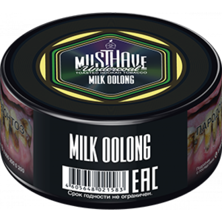 Табак Must Have Milk Oolong 25 гр (Зеленый чай)  НОВИНКА 08 2023