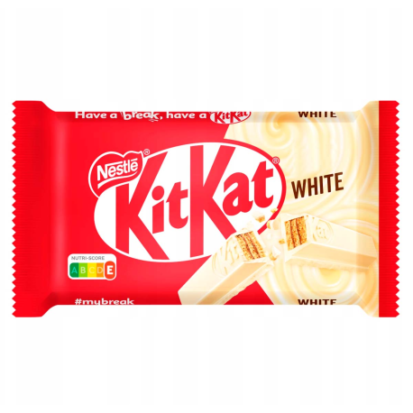 Батончик KitKat 4 Fingers White (24шт в уп)