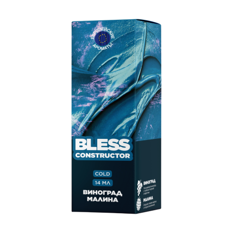 Ароматизатор BLESS COLD - Виноград Малина 14 мл     НОВИНКА 08 2026