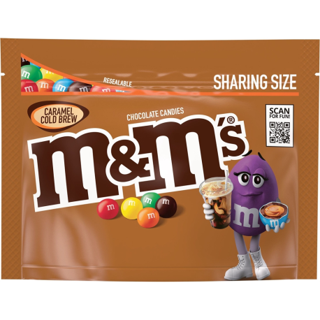 M&M's Caramel Cold Brew (Кофе с карамелью) 256,6г (8шт в уп) США