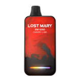 Одноразовая электронная сигарета Lost Mary BM16000 - Вишня Лайм (20мг)