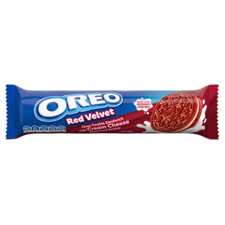 Печенье Oreo Red Velvet (Орео Ред Вельвет) 110,4г (24шт в уп) Индонезия