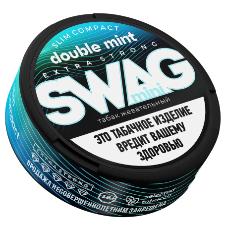 Жевательный табак SWAG MINI DOUBLE MINT 5 гр