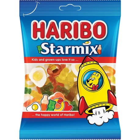 Мармелад Haribo Starmix (Мармелад Харибо Стармикс) 80гр (24шт в уп) ТУРЦИЯ