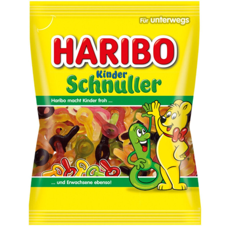 Мармелад Haribo Kinder Schnuller (Соски-пустышки) 175гр (34шт в уп) 