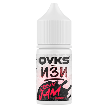 Ароматизатор QVKS ИЗИ KONSTRUKT - Клубника Банан Мороженое