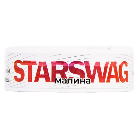 Жевательный табак STARSWAG - Малина 10 гр НОВИНКА 01 2025