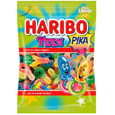 Мармелад Haribo Teen Pica (Мармелад Тин Кислый) 90гр (18шт в уп) 