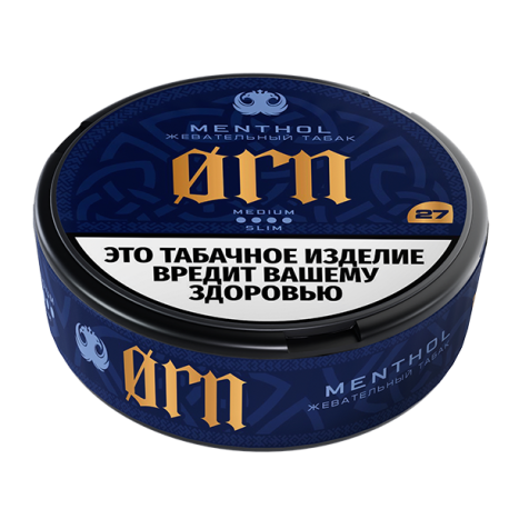 Жевательный табак Orn - Menthol   НОВИНКА 12 2024