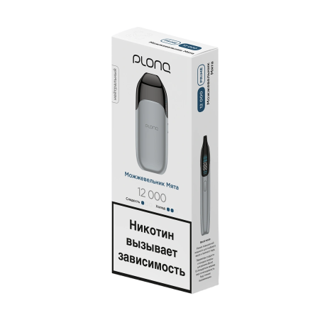 Одноразовая ЭС PLONQ Prime 12000 - Можжевельник Мята (м)     НОВИНКА 01 01 2026
