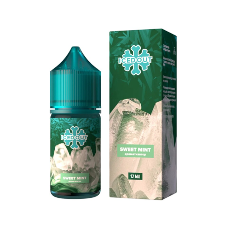 Ароматизатор Glitch Sauce ICED OUT - Sweet Mint (Сладкая мята) 12мл      НОВИНКА 09 2026