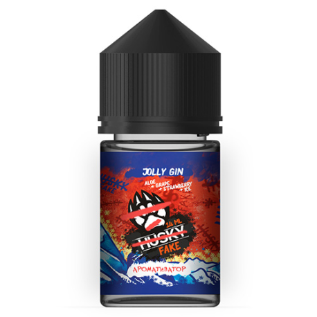 Ароматизатор HUSKY - Jolly Gin (Алоэ, виноград, клубника и лёд) 14 мл   НОВИНКА 09 2025